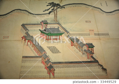 King Jang-ryou女王的目的學說，其他的Kyujanggak亭子，韓國國立博物館，龍山區，首爾 33449529