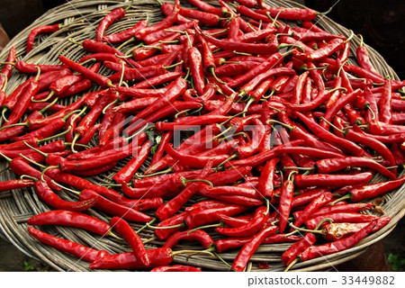 京畿道龍仁市龍仁民俗村辣椒 京畿道龍仁市龍仁民俗村辣椒 33449882