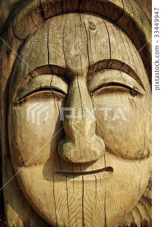 京畿道龍仁市龍仁民俗村雕塑 33449947