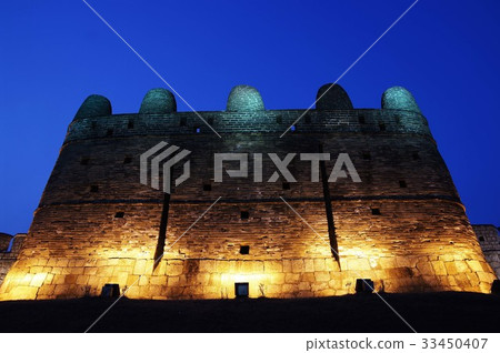 Night view, Bonghwadae, Suwon Hwaseong, Suwon, Gyeonggi-do 33450407