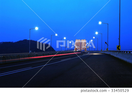 夜景,Banghae橋樑,Gangseo-gu,漢城 夜景,Banghae橋樑,Gangseo-gu,漢城 33450529