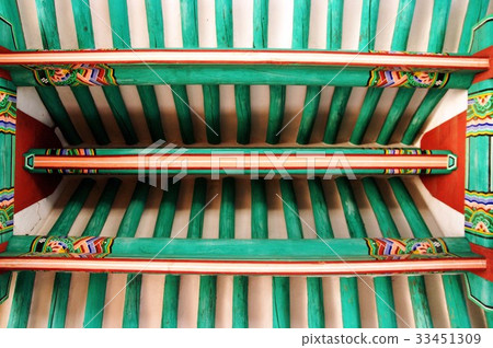 Ceiling, Hwanghwamun, Suwon Hwaseong, Suwon, Gyeonggi-do 33451309