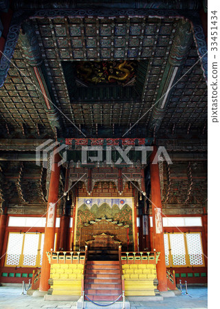 王位，中國畫（寶藏第819號），德壽宮，中區，首爾 33451434