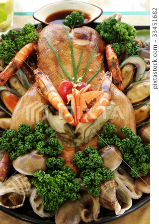 鴨,海鮮 鴨,海鮮 33451682