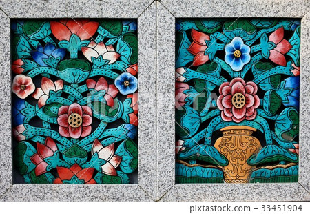 Mural painting, Semiwon, Yangpyeong-gun, Gyeonggi-do 33451904