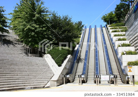 Escalator, World Cup Park Station (Line 6), Mapo-gu, Seoul 33451984