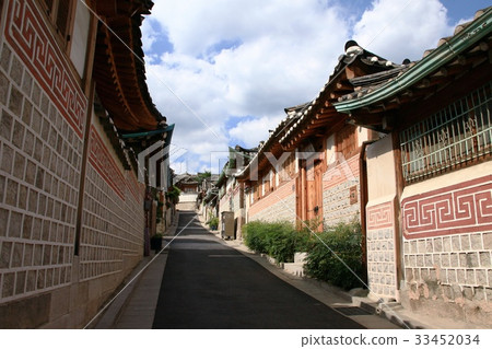 首爾鐘路區北村韓屋村 首爾鐘路區北村韓屋村 33452034