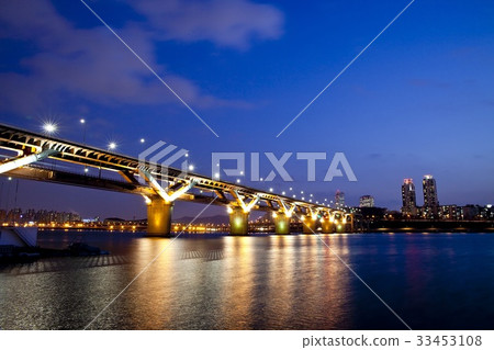 Cheongdam Bridge, Gangnam-gu, Han River, Seoul 33453108