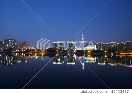 湖公園，一山，高陽市，京畿道 33453487