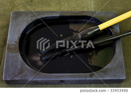 墨墊，刷子 33453498