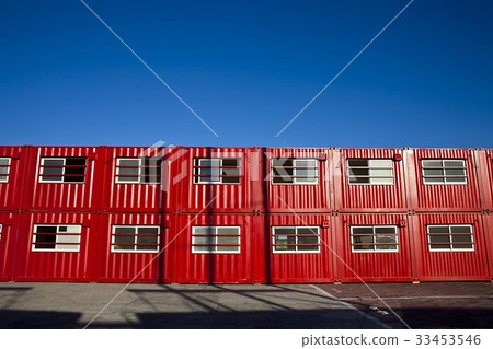 Container, Jeongok Harbor, Daebu Island, Hwaseong City, Gyeonggi-do 33453546