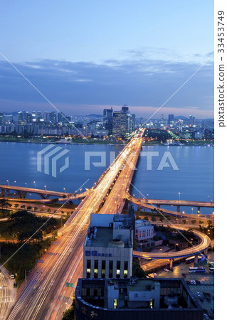 Mapo Bridge, Mapo-gu, Han River, Seoul Mapo Bridge, Mapo-gu, Han River, Seoul 33453749