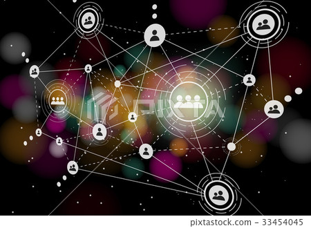 Connection technologies for business. Mixed media Connection technologies for business. Mixed media 33454045