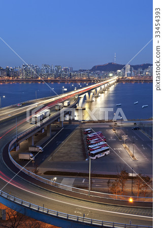 Wonhyo Bridge, Yongsan-gu, Han River, Seoul 33454393