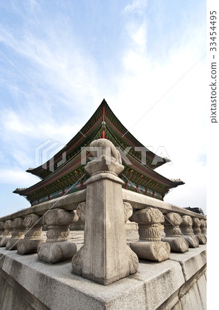 首爾鐘路區景福宮Kunjeongjeon(國寶233號) 首爾鐘路區景福宮Kunjeongjeon(國寶233號) 33454495