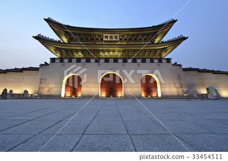 Gwanghwamun, Gyeongbokgung, Jongno-gu, Seoul Gwanghwamun, Gyeongbokgung, Jongno-gu, Seoul 33454511