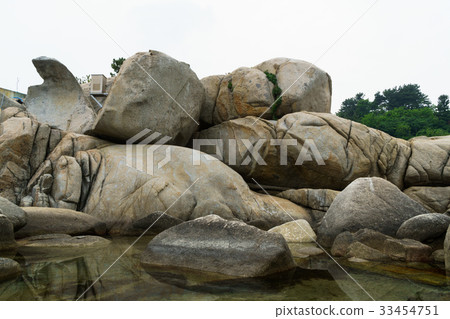 岩岸，hohyulam，襄陽郡，江原道 33454751