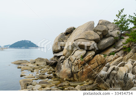 岩岸，hohyulam，襄陽郡，江原道 33454754