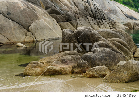 岩岸，hohyulam，襄陽郡，江原道 33454880