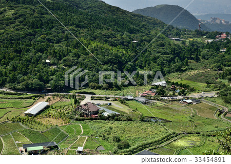 風景 山景 台灣 台北 陽明山 鄉野 鄉間 田園 部落 山裡 鄉野 梯田 木屋 戶外活動 建築 木屋 33454891