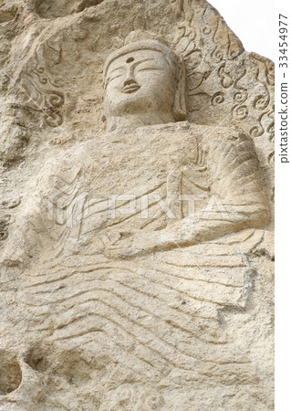 Wolseong Golgulam寺Maehyeongjae雕像(寶藏581號),Gyeongbuk省慶州市Golgulsa寺 Wolseong Golgulam寺Maehyeongjae雕像(寶藏581號),Gyeongbuk省慶州市Golgulsa寺 33454977