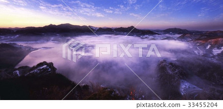 Ojeong-ho, Imsil-gun, Jeonbuk, Panorama 33455204