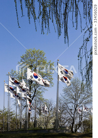 Taegukgi，Seodaemun獨立公園，Seodaemun-gu，首爾 33456029