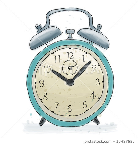Alarm clock doodle Alarm clock doodle 33457683