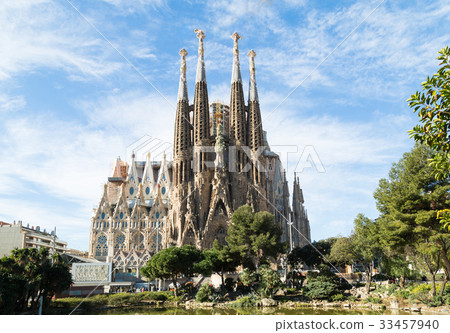 Sagrada Familia in Barcelona, Spain 33457940