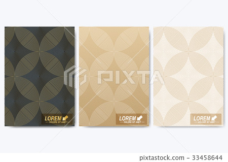 Modern vector template for brochure, Leaflet Modern vector template for brochure, Leaflet 33458644