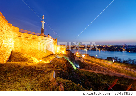 Belgrade fortress and Kalemegdan park 33458936