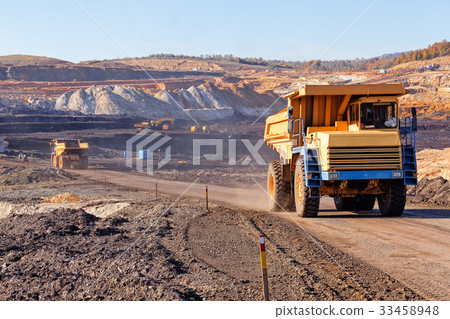 Open mining pit Open mining pit 33458948