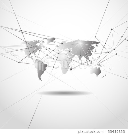 Business global network connection Business global network connection 33459833