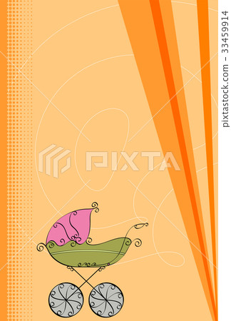 Baby Shower Card Design 33459914