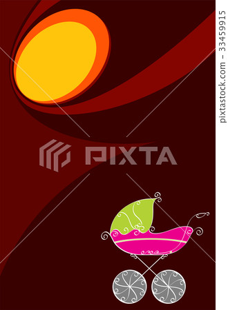 Baby Shower Card Design 33459915