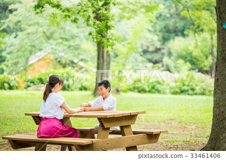 Image material of family Image material of family 33461406