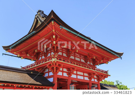 京都·伏見稻荷大社·塔門 33461823