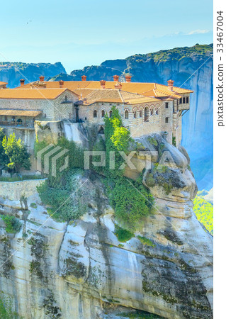Monastery at Meteora rocks, Greece 33467004