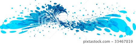 Splash wave 33467819