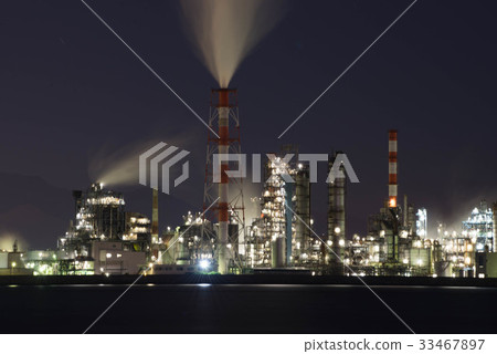 Ootani Disney's factory night view 33467897