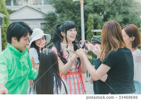 偶像 追星 扇子 33468698