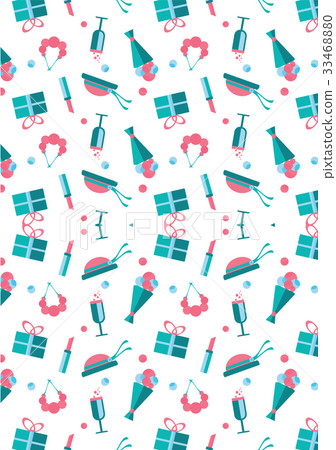 flat art greeting card. Trendy Design Template flat art greeting card. Trendy Design Template 33468880