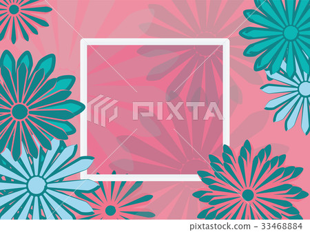 flat art greeting card. Trendy Design Template for flat art greeting card. Trendy Design Template for 33468884