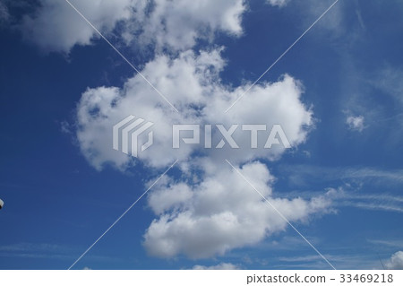 藍天和雲彩 藍天和雲彩 33469218