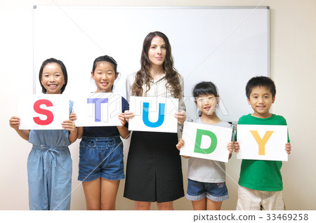 兒童英語會話課(STUDY的留言卡) 兒童英語會話課(STUDY的留言卡) 33469258