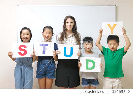 兒童英語會話課（STUDY的留言卡） 33469260