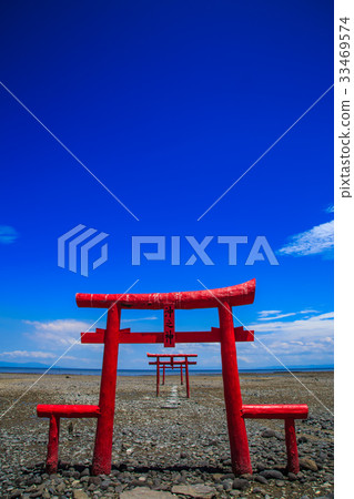 After the sea torii tide Tara-cho, Saga Prefecture After the sea torii tide Tara-cho, Saga Prefecture 33469574