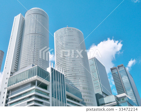 名古屋站周圍的高層建築 名古屋站周圍的高層建築 33472214
