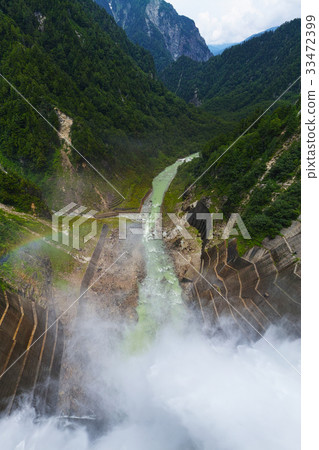 [富山縣/旅遊景點]黑部大壩（從堤防處出來） 33472399