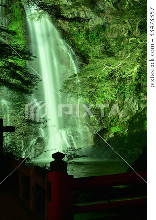 美濃瀑布夏天點亮 美濃瀑布夏天點亮 33473357
